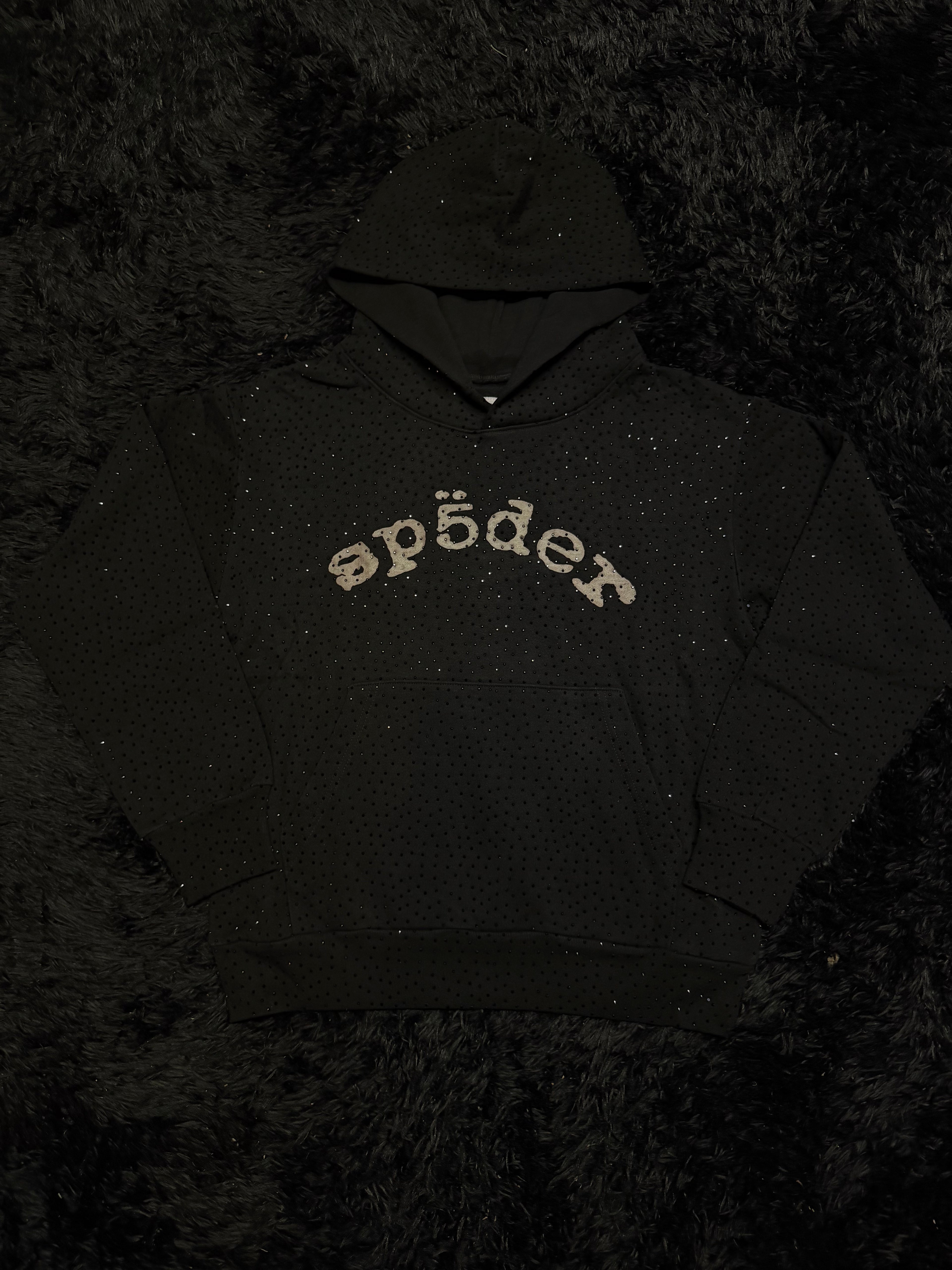 Sp5der VVS Rhinestone Full Sweatsuit