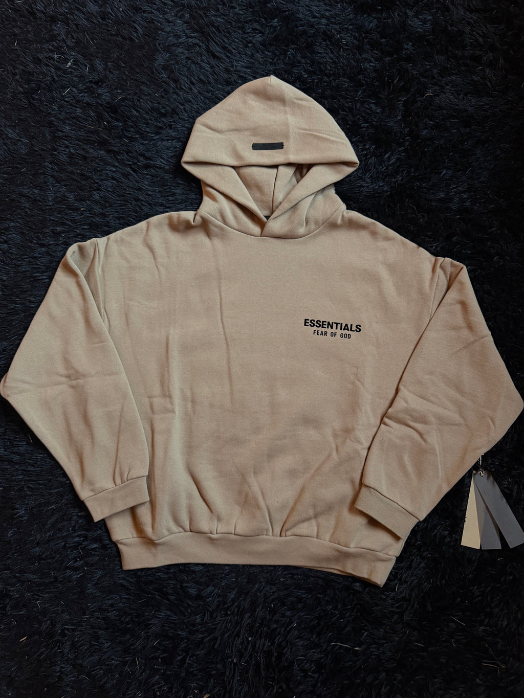 Fear of God Essentials Hoodie – Light Heather Grey