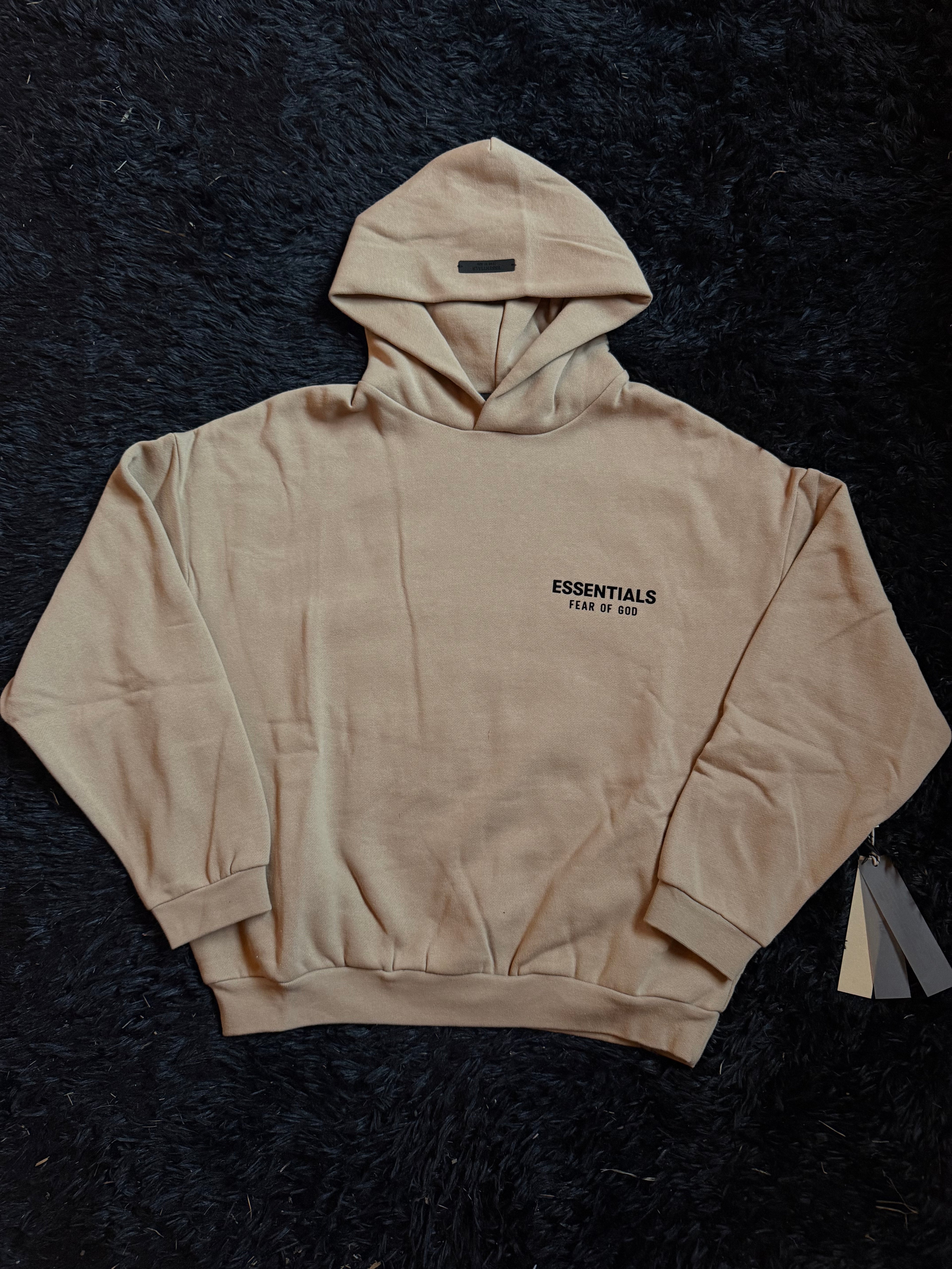 Fear of God Essentials Hoodie – Light Heather Grey