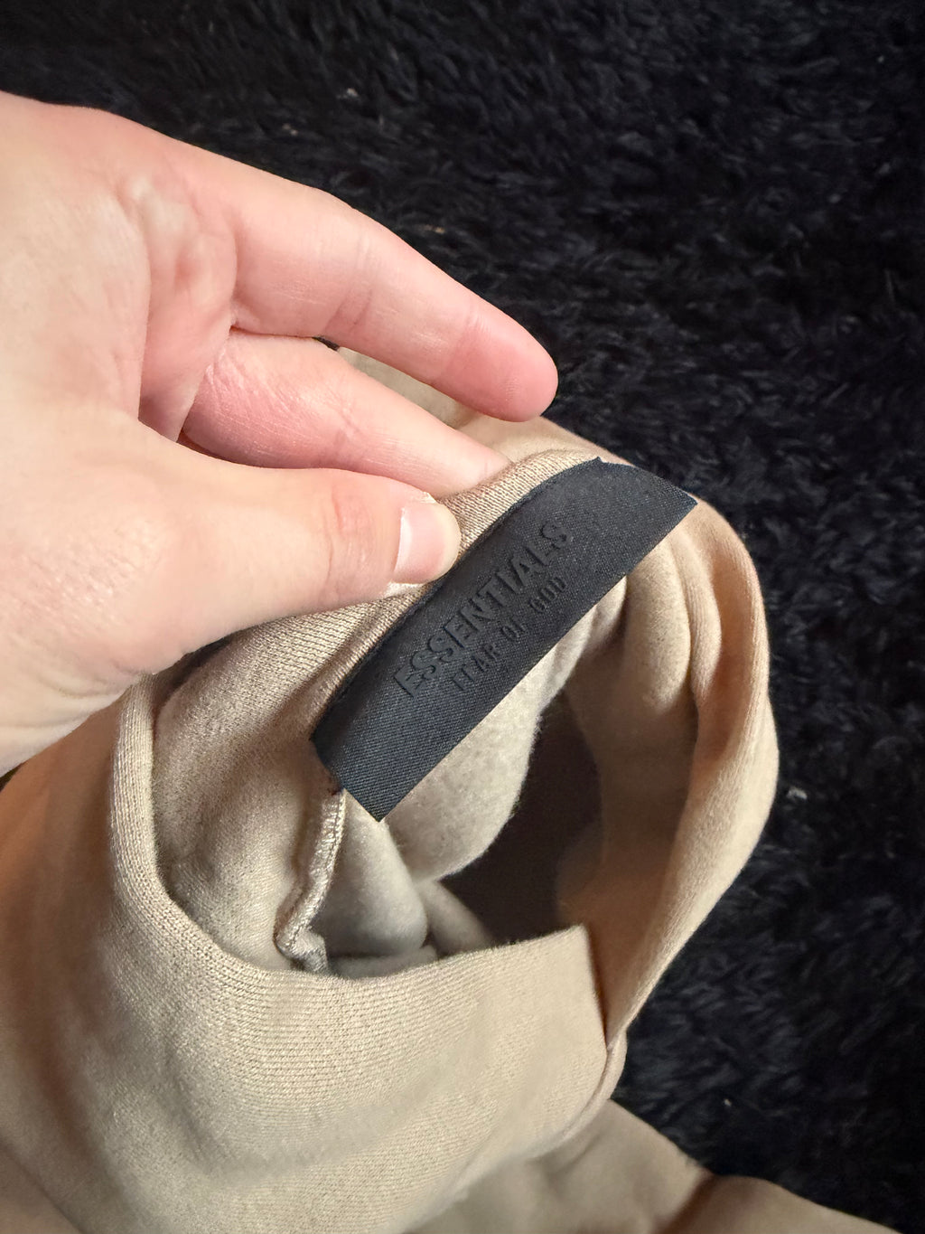 Fear of God Essentials Hoodie – Light Heather Grey