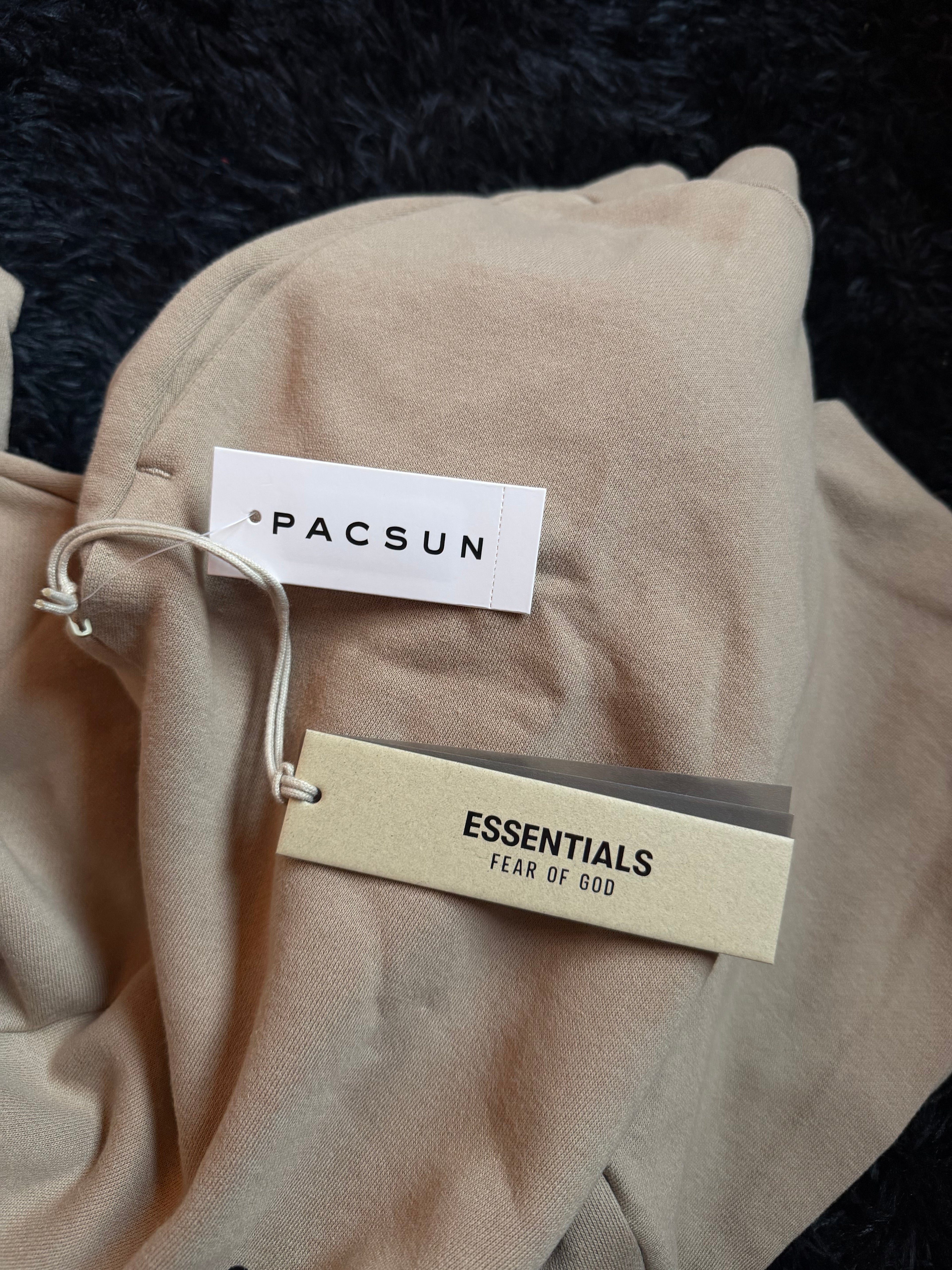 Fear of God Essentials Hoodie – Light Heather Grey