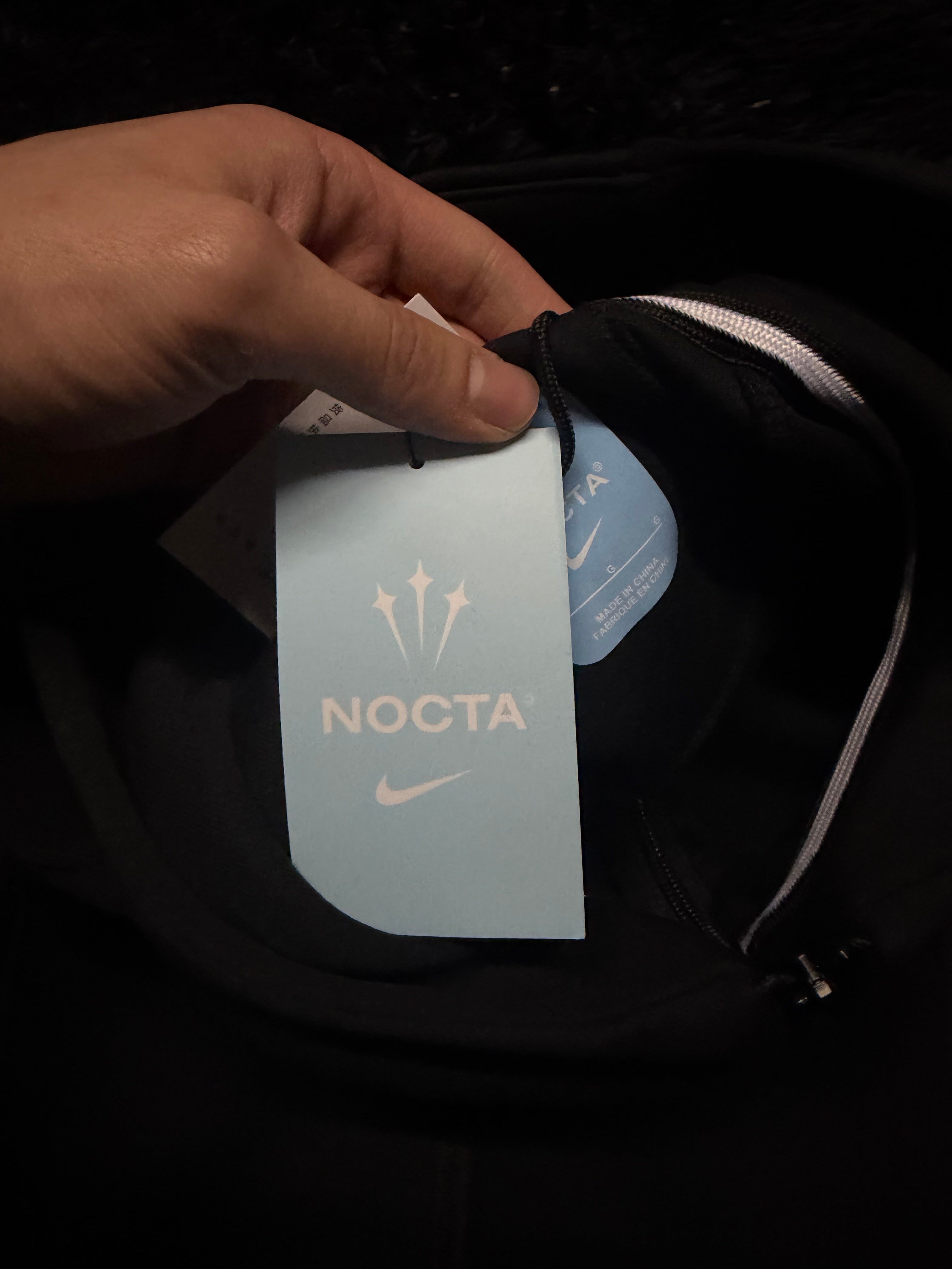 Nike NOCTA Tech Hoodie – Black/Yellow Full Zip (Drake Collection)