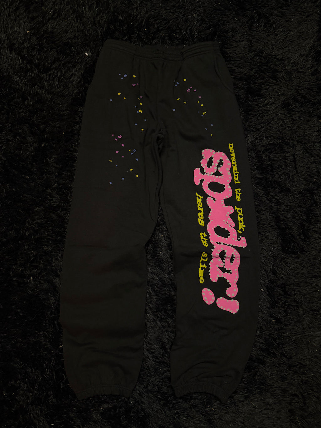 Sp5der P*nk V2 Sweatpant 'Black'