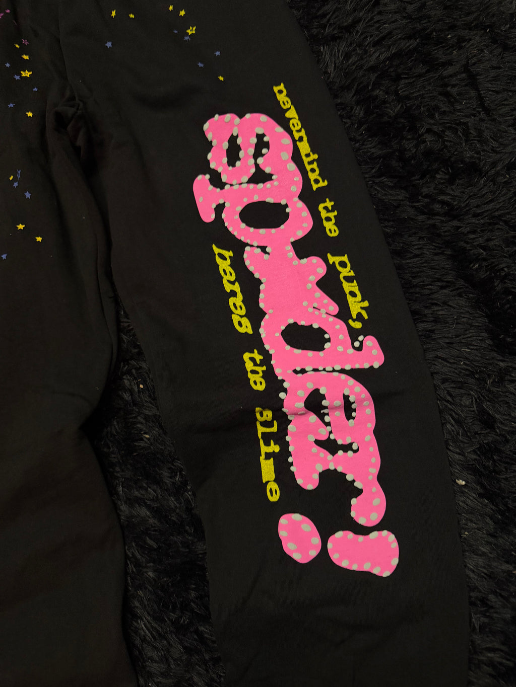 Sp5der P*nk V2 Sweatpant 'Black'