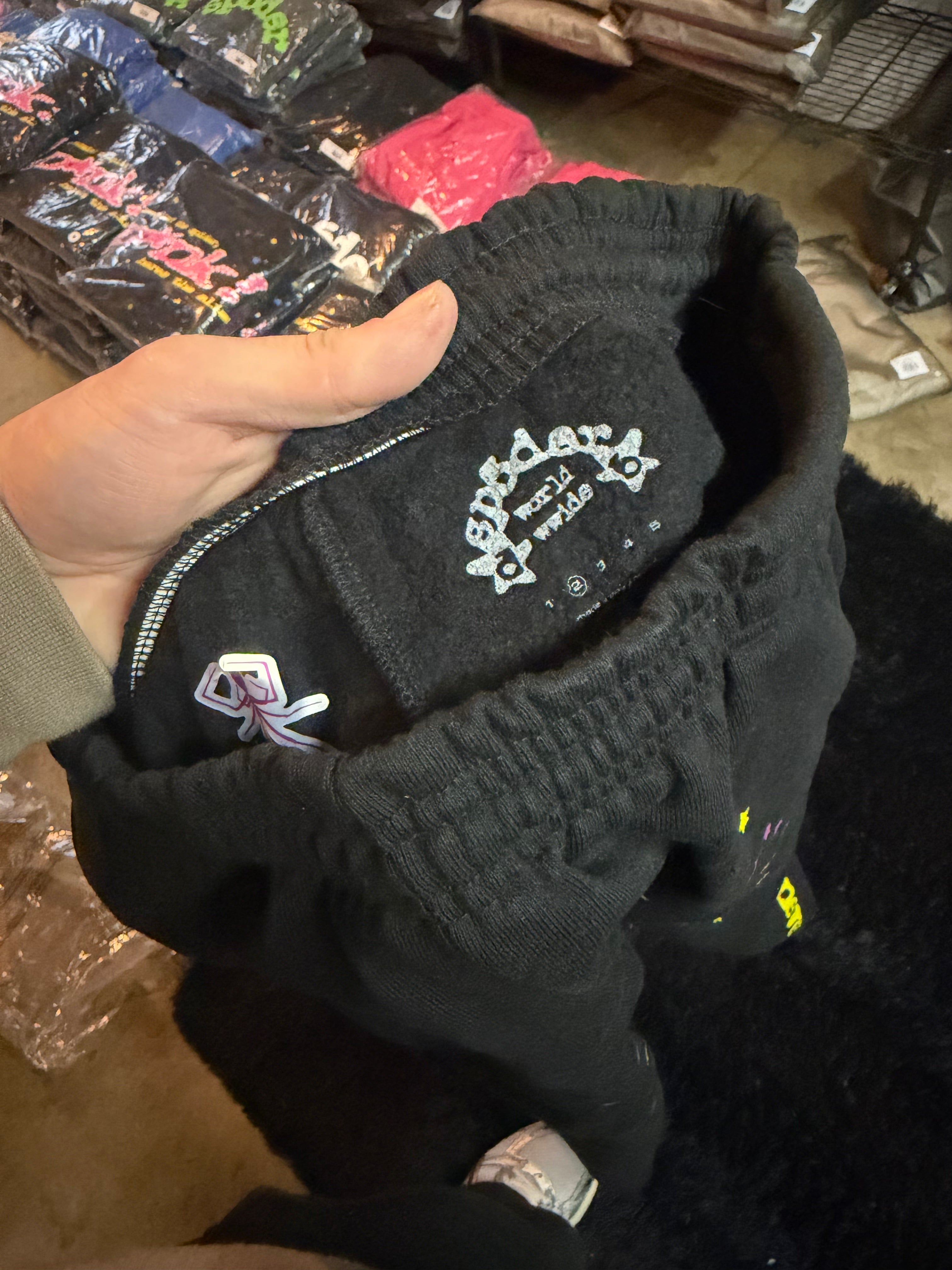 Sp5der P*nk V2 Sweatpant 'Black'