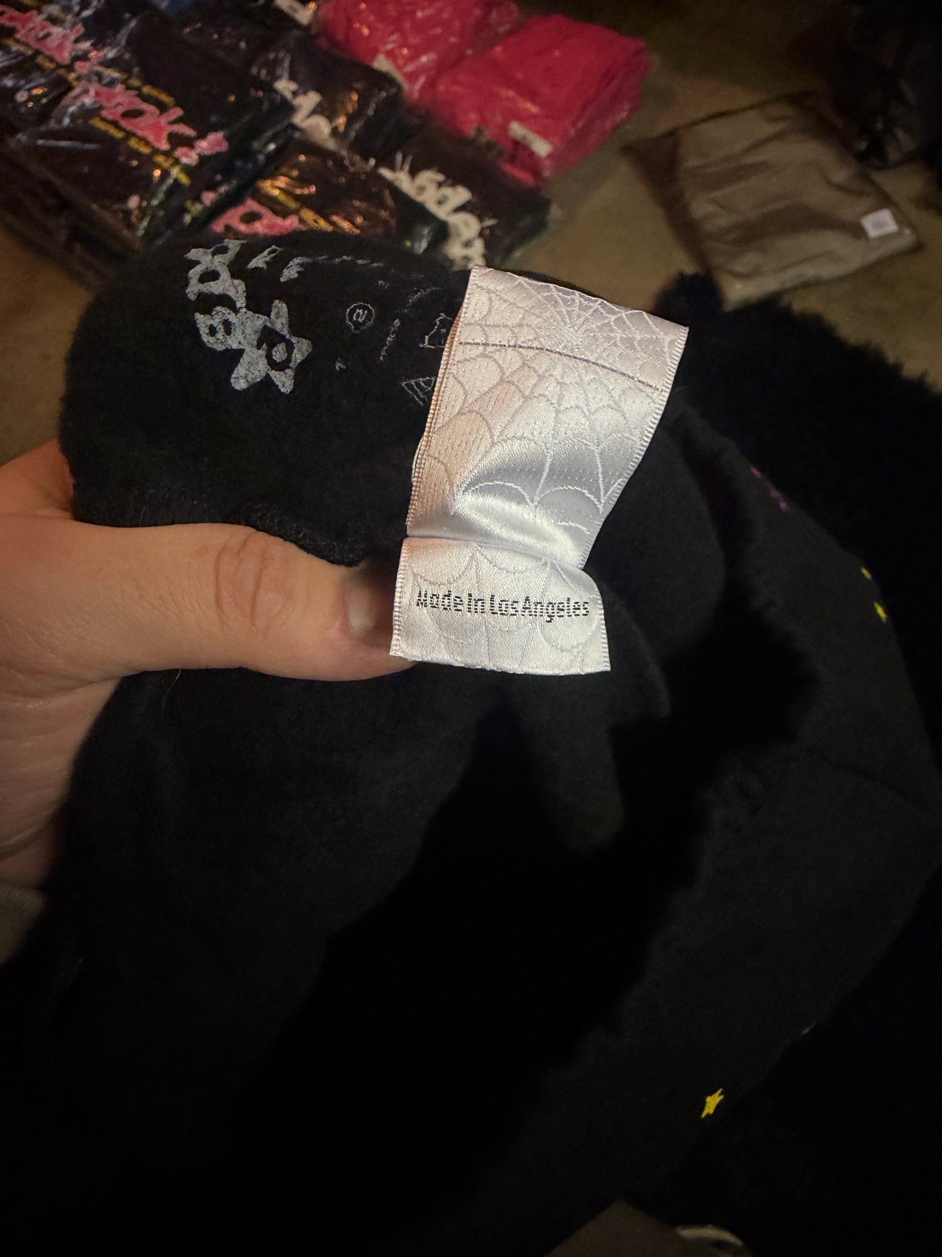 Sp5der P*nk V2 Sweatpant 'Black'
