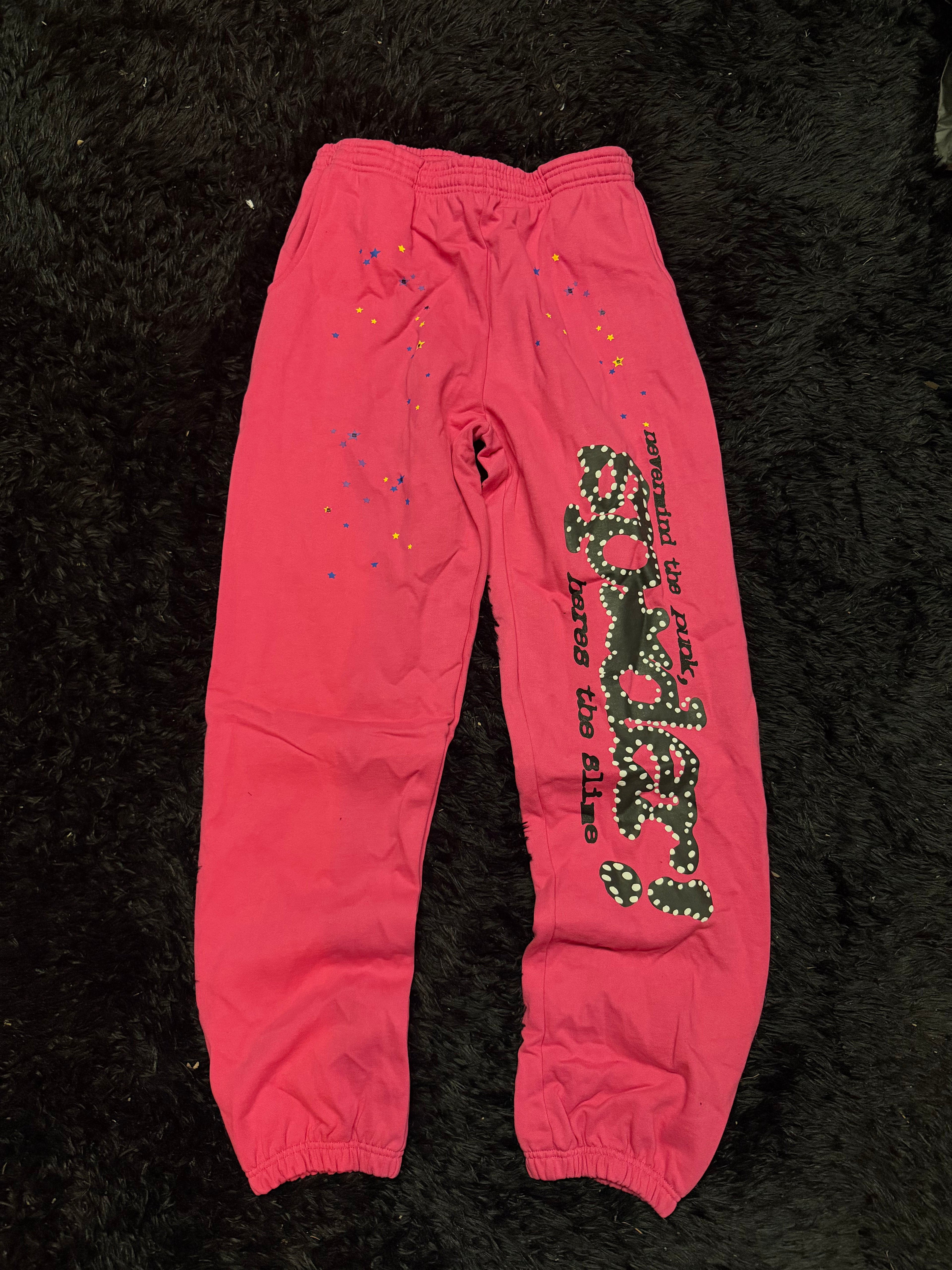Sp5der P*nk V2 Sweatpants – Pink