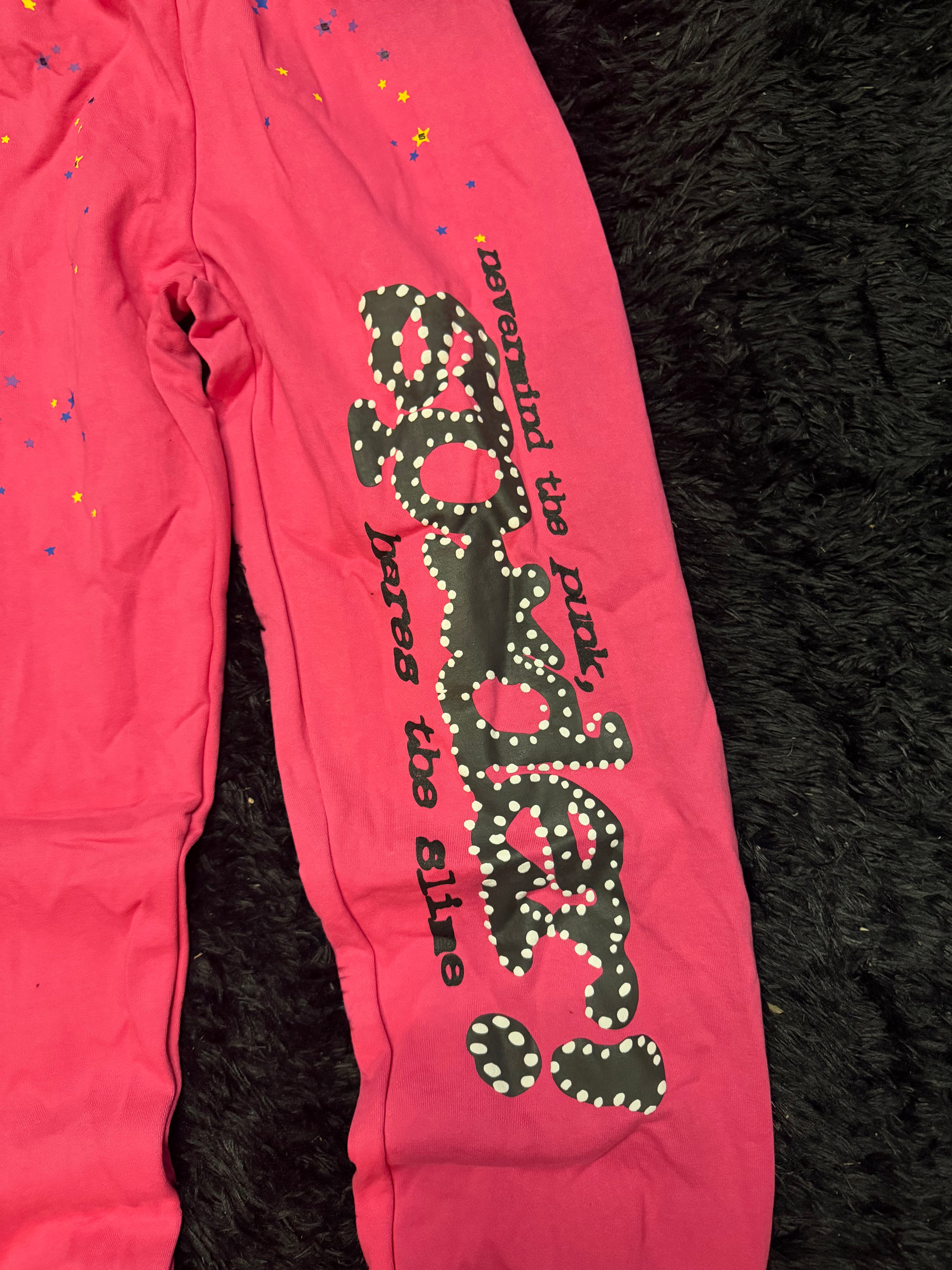 Sp5der P*nk V2 Sweatpants – Pink