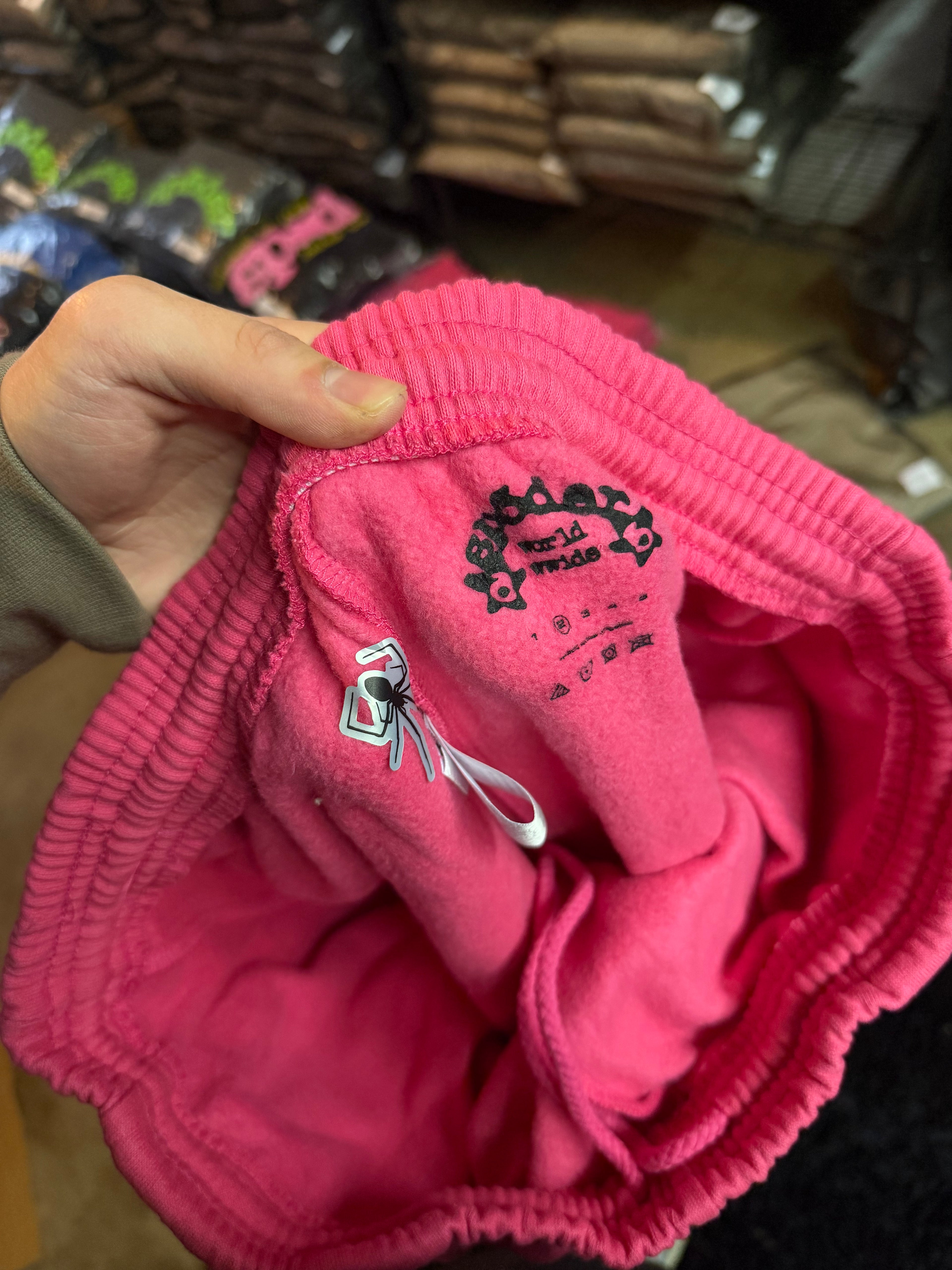 Sp5der P*nk V2 Sweatpants – Pink