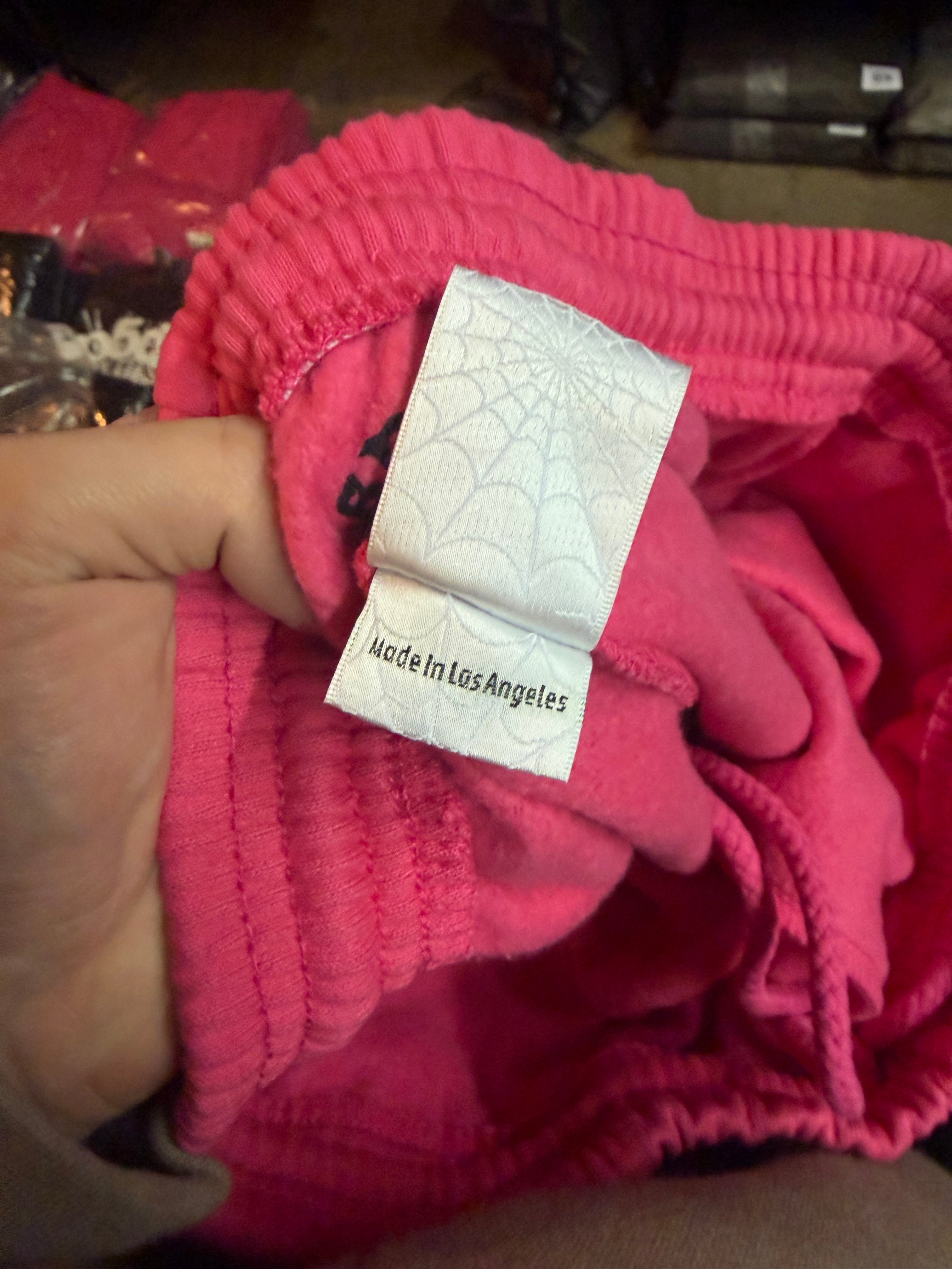 Sp5der P*nk V2 Sweatpants – Pink