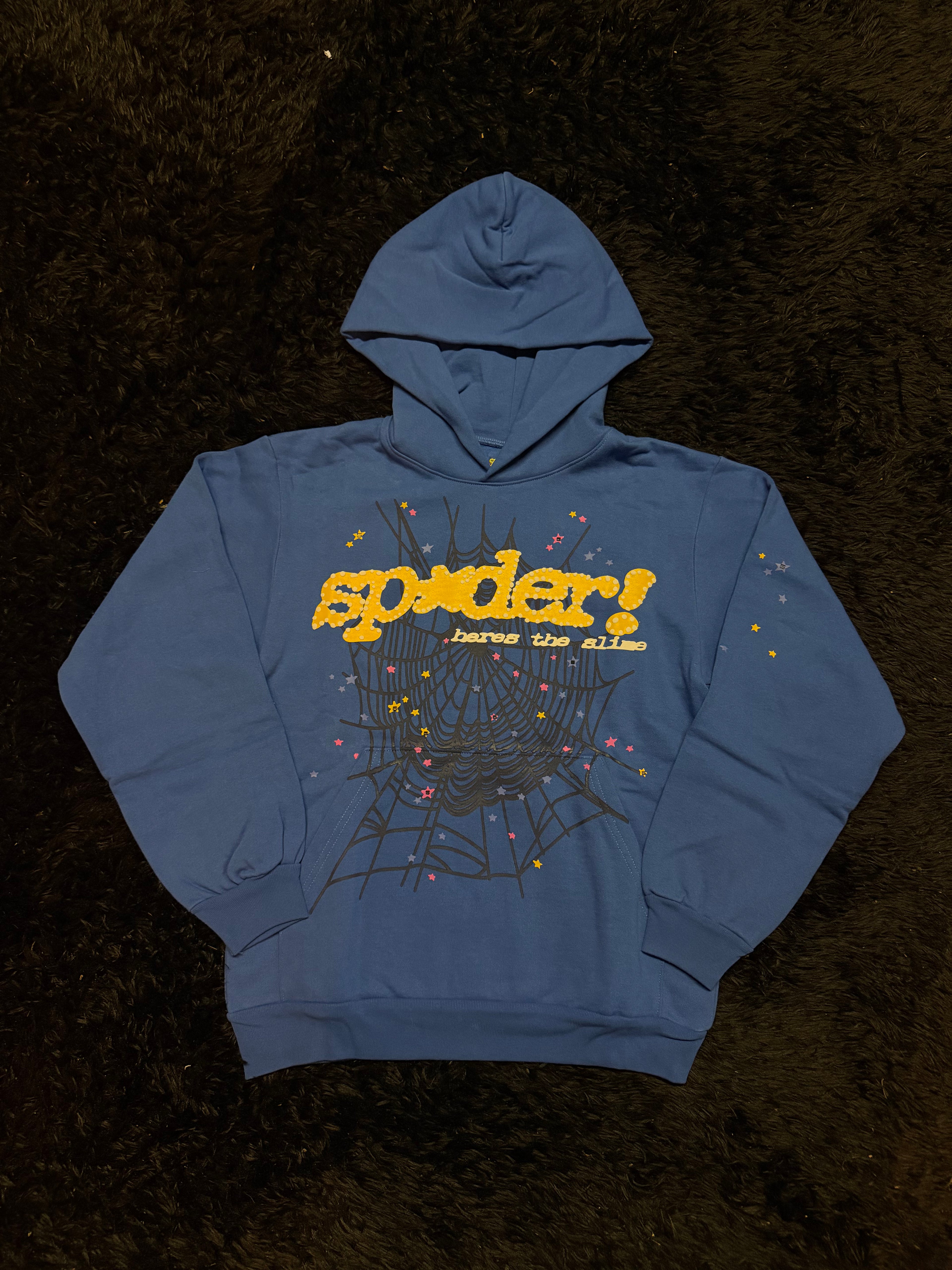 Sp5der TC Hoodie – Blue