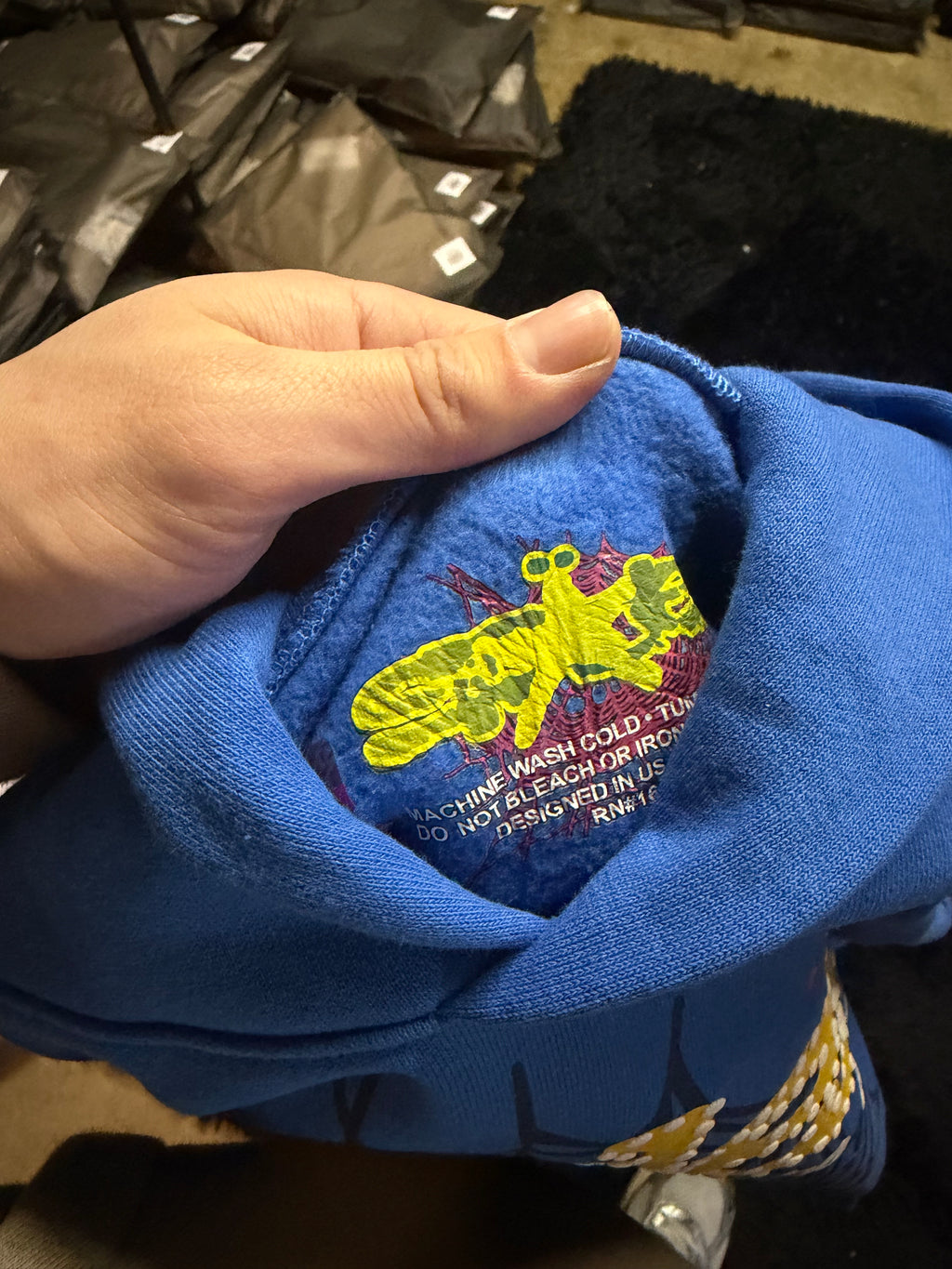 Sp5der TC Hoodie – Blue