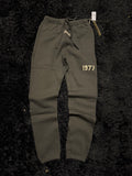 Fear of God Essentials Sweatpants – Black “1977” Logo Joggers