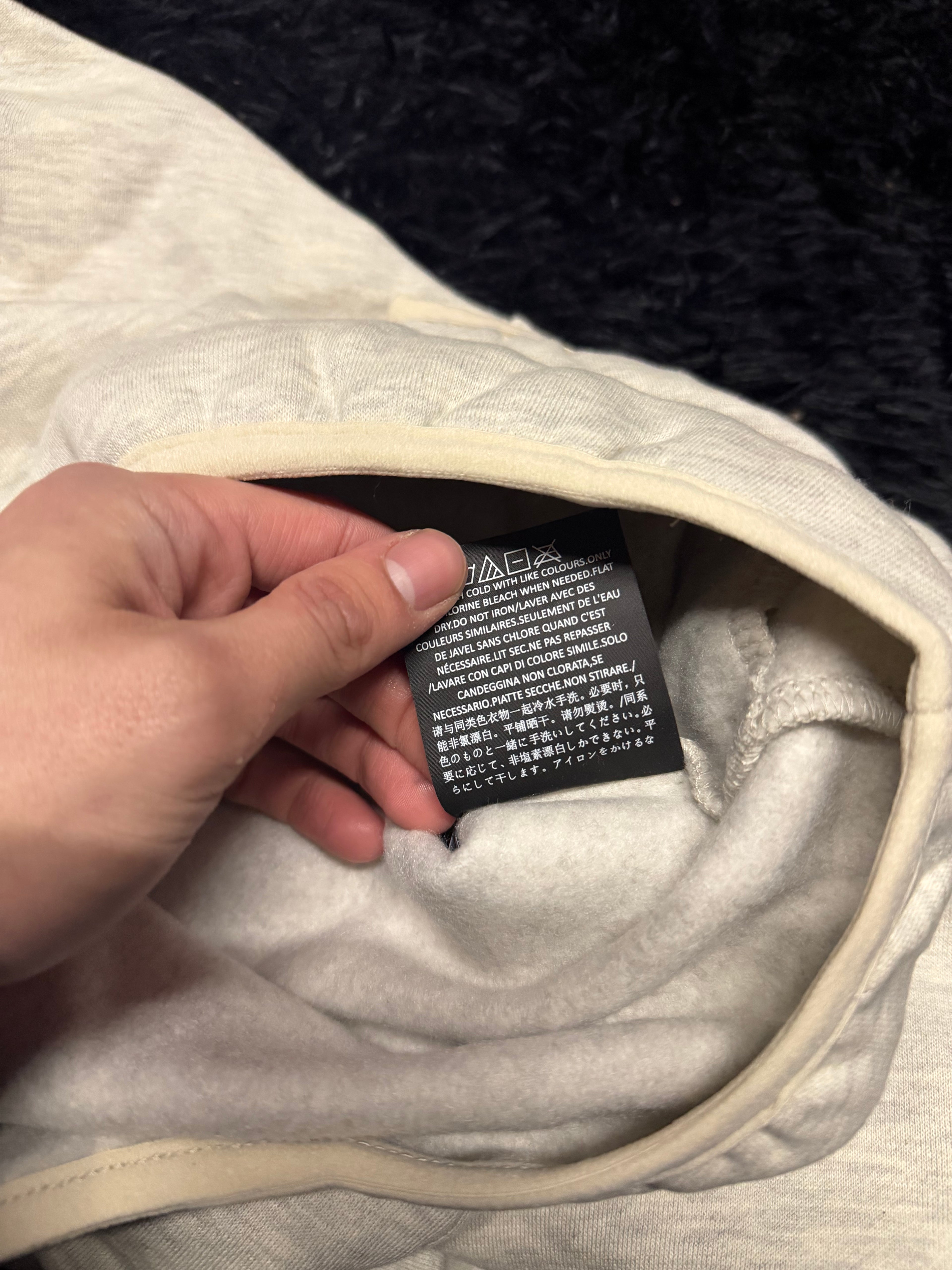 Fear of God Essentials NBA Hoodie – Grey “NBA Essentials” Logo