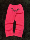 Sp5der VVS Rhinestone Sweatpants – Pink