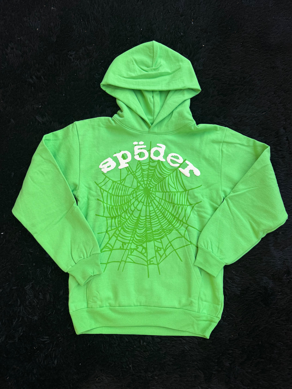 Sp5der Legacy Hoodie Green