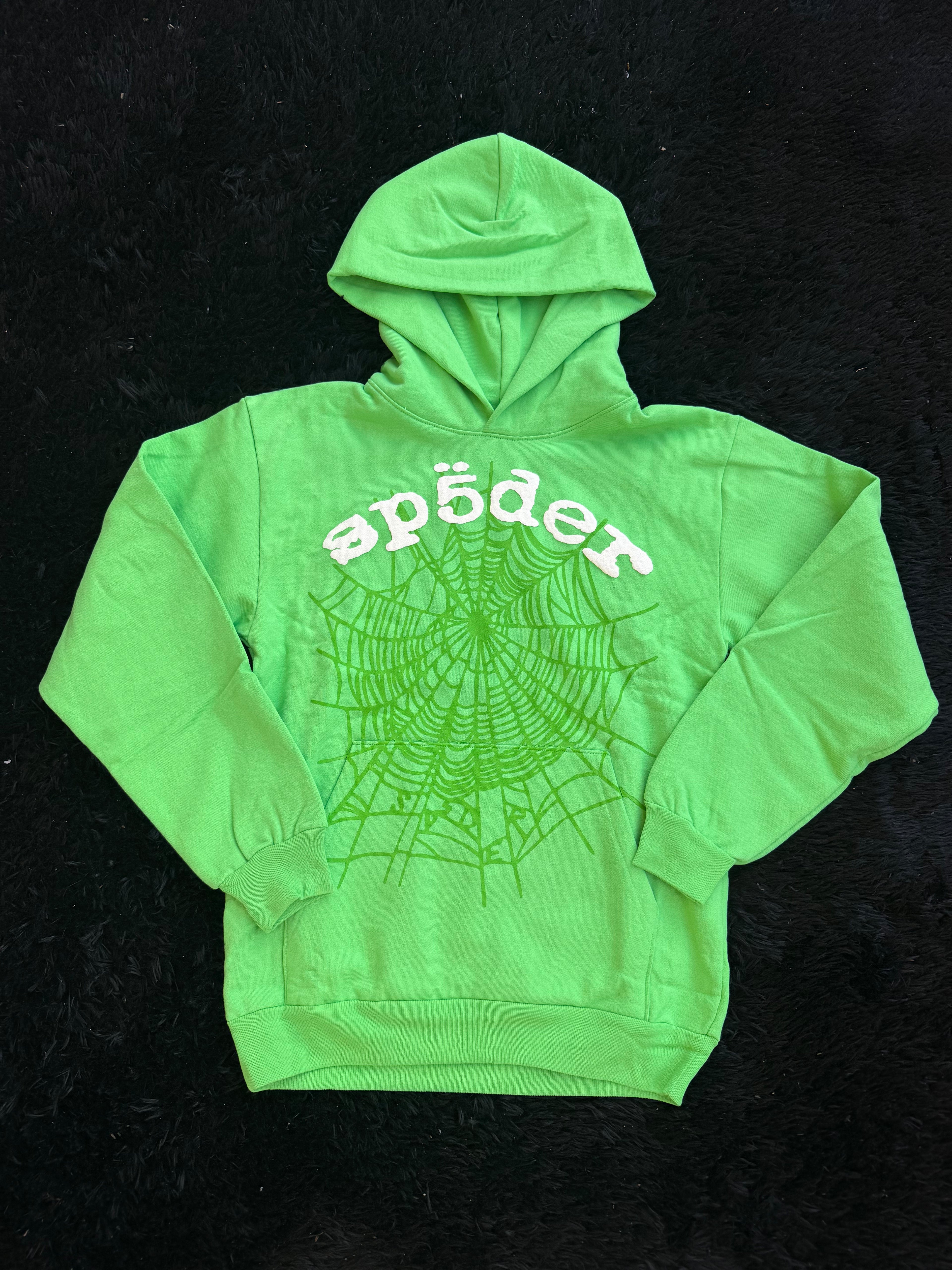 Sp5der Legacy Hoodie Green