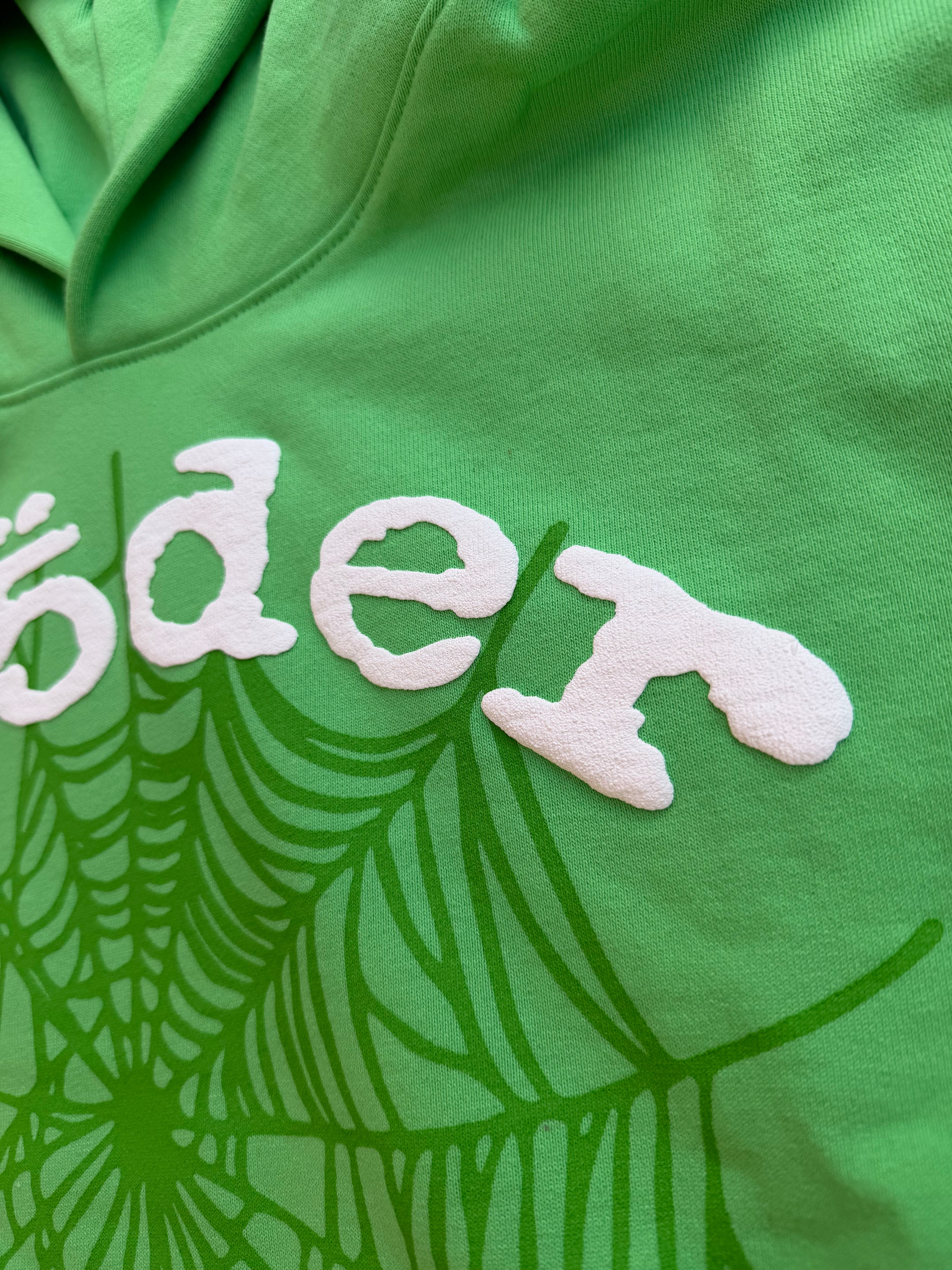 Sp5der Legacy Hoodie Green