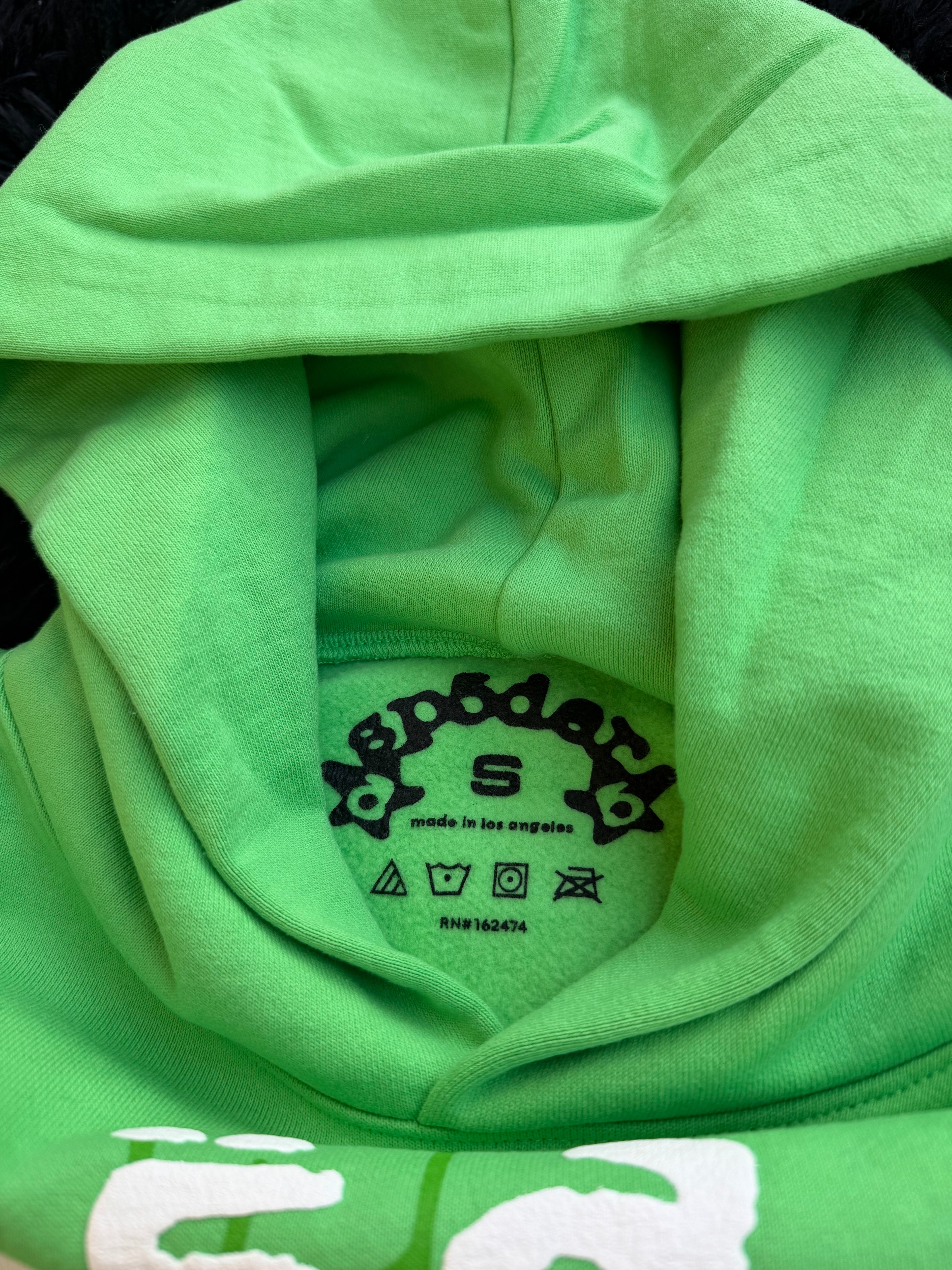 Sp5der Legacy Hoodie Green