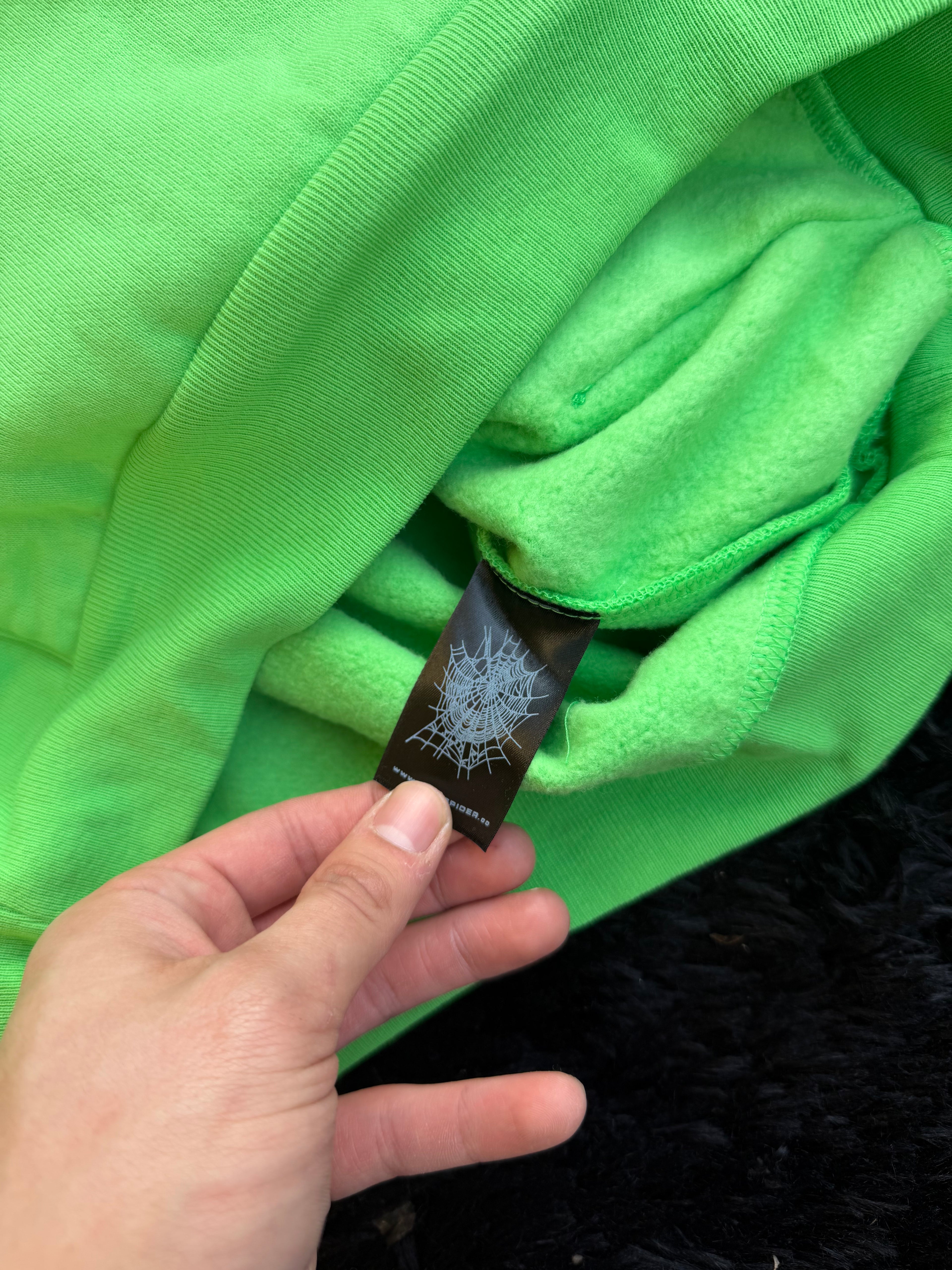 Sp5der Legacy Hoodie Green