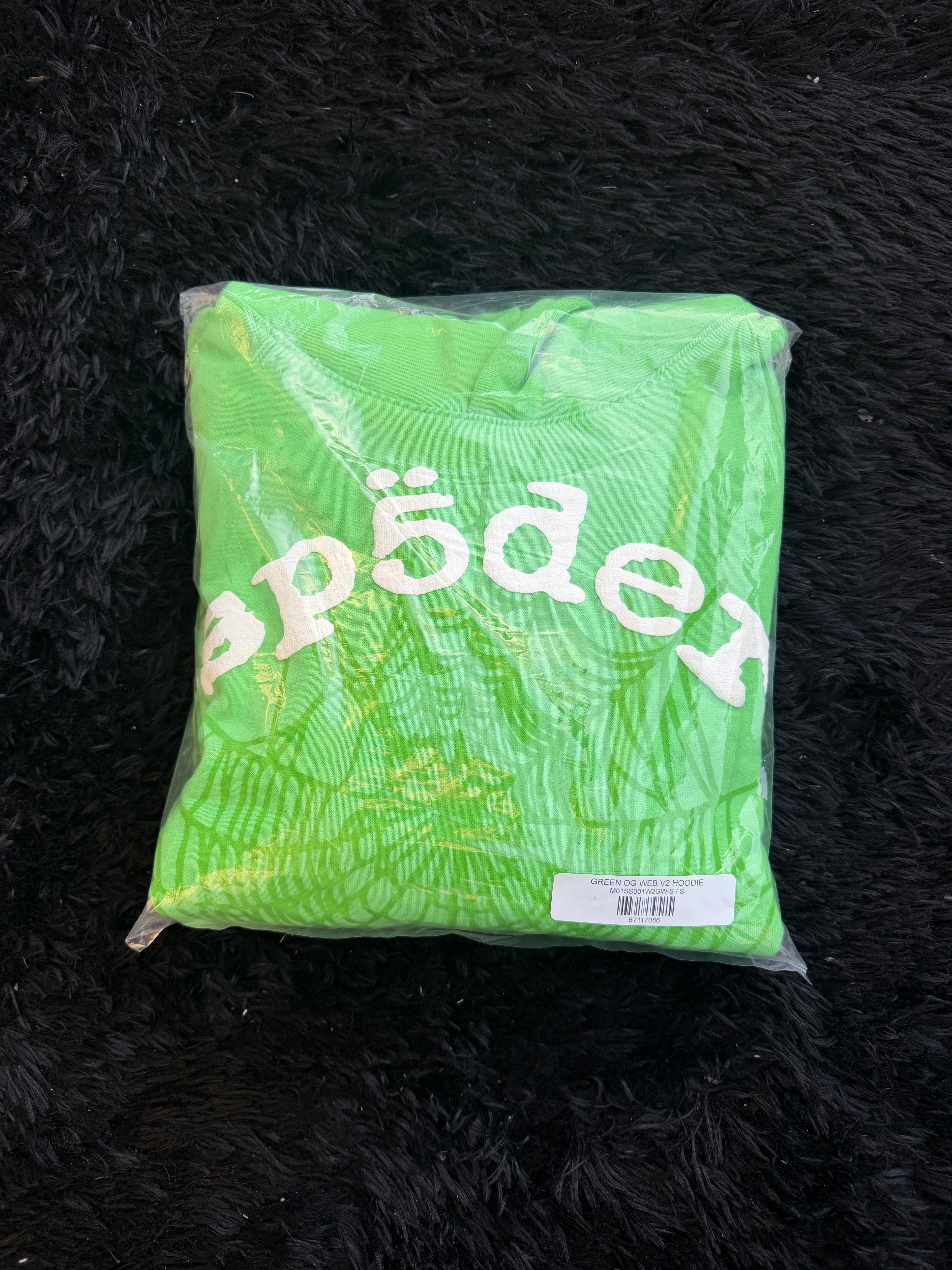 Sp5der Legacy Hoodie Green