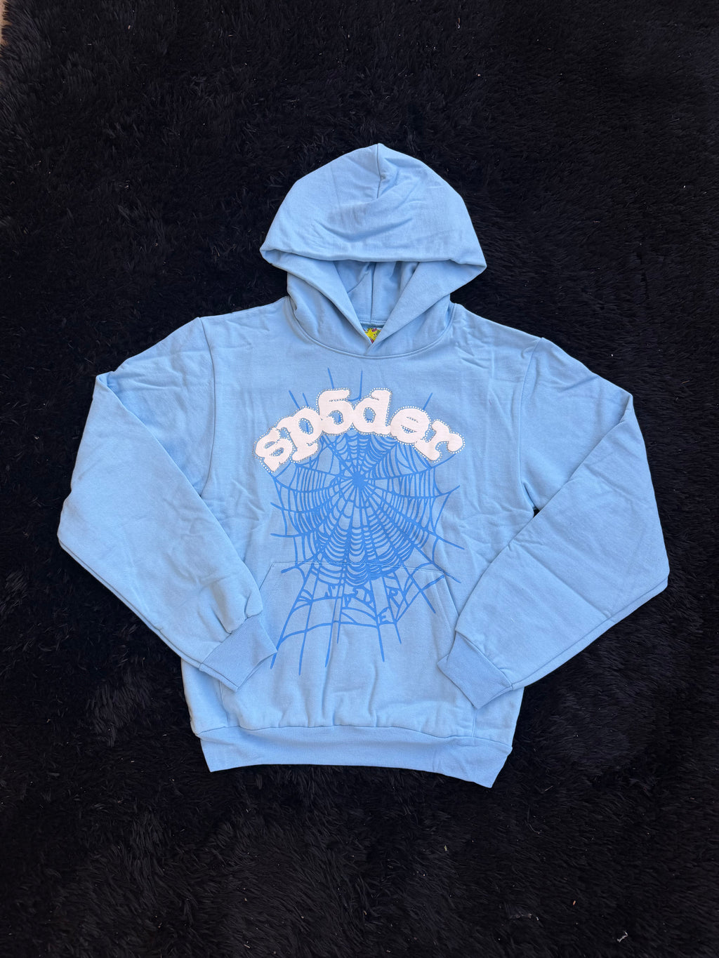 Sp5der Web Hoodie 'Sky Blue'