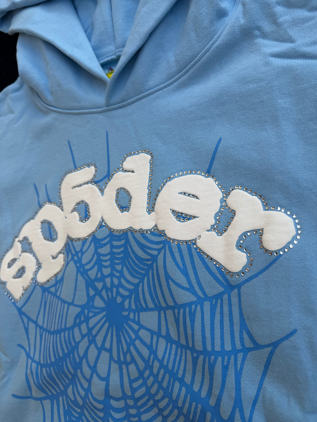 Sp5der Web Hoodie 'Sky Blue'