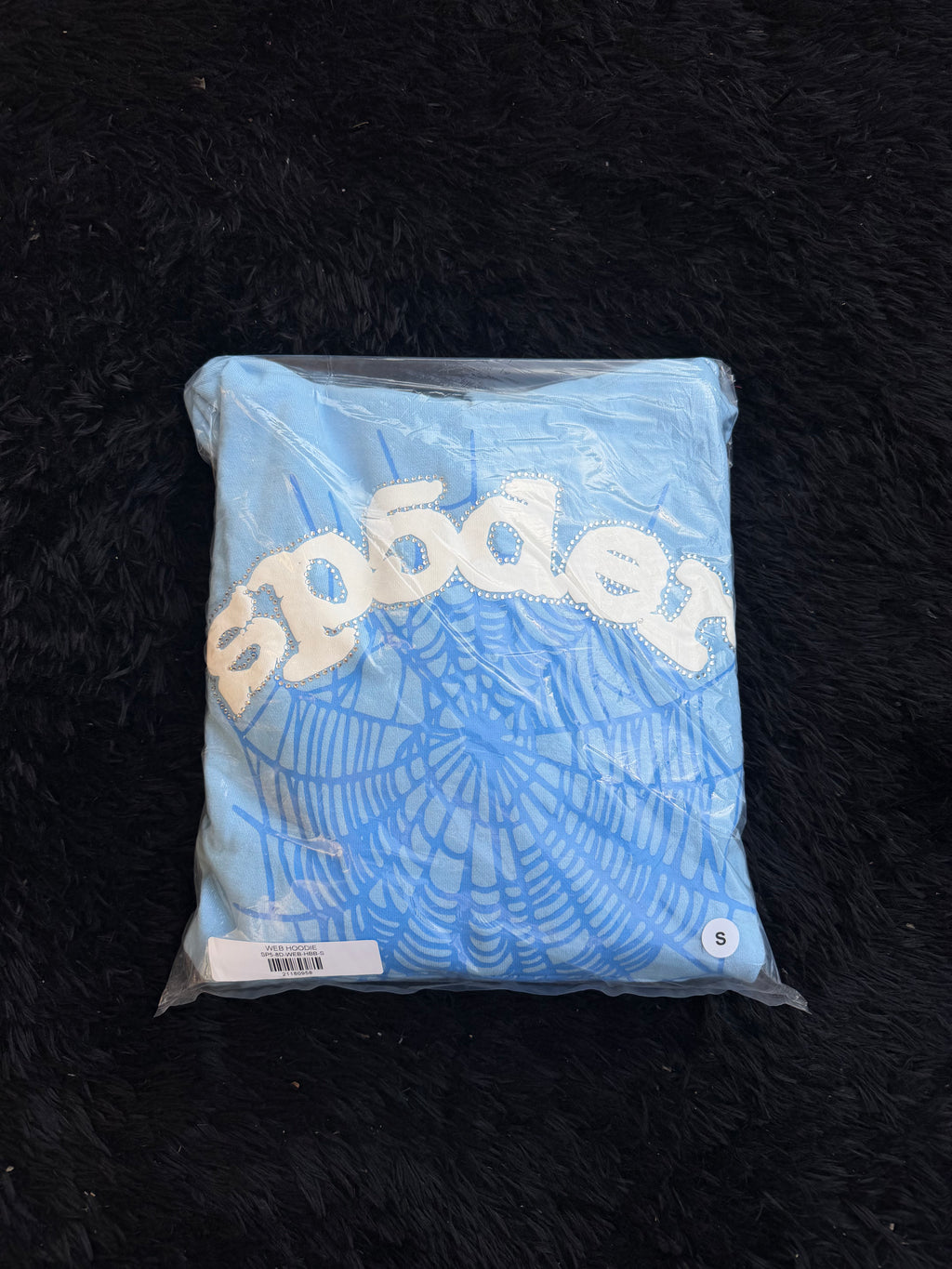 Sp5der Web Hoodie 'Sky Blue'
