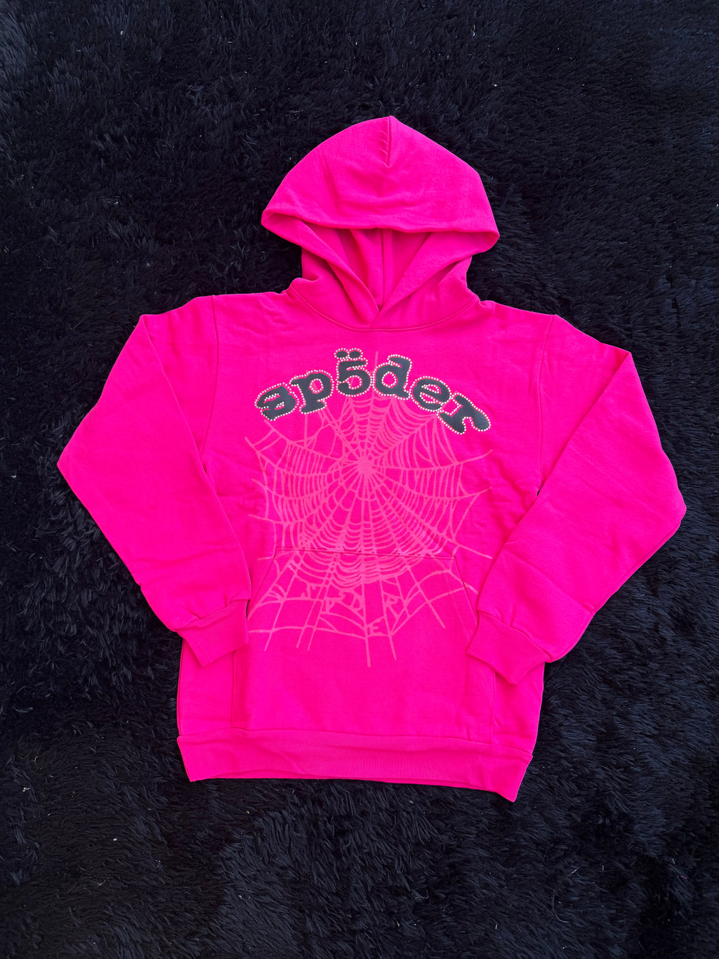 Sp5der Legacy Hoodie Pink