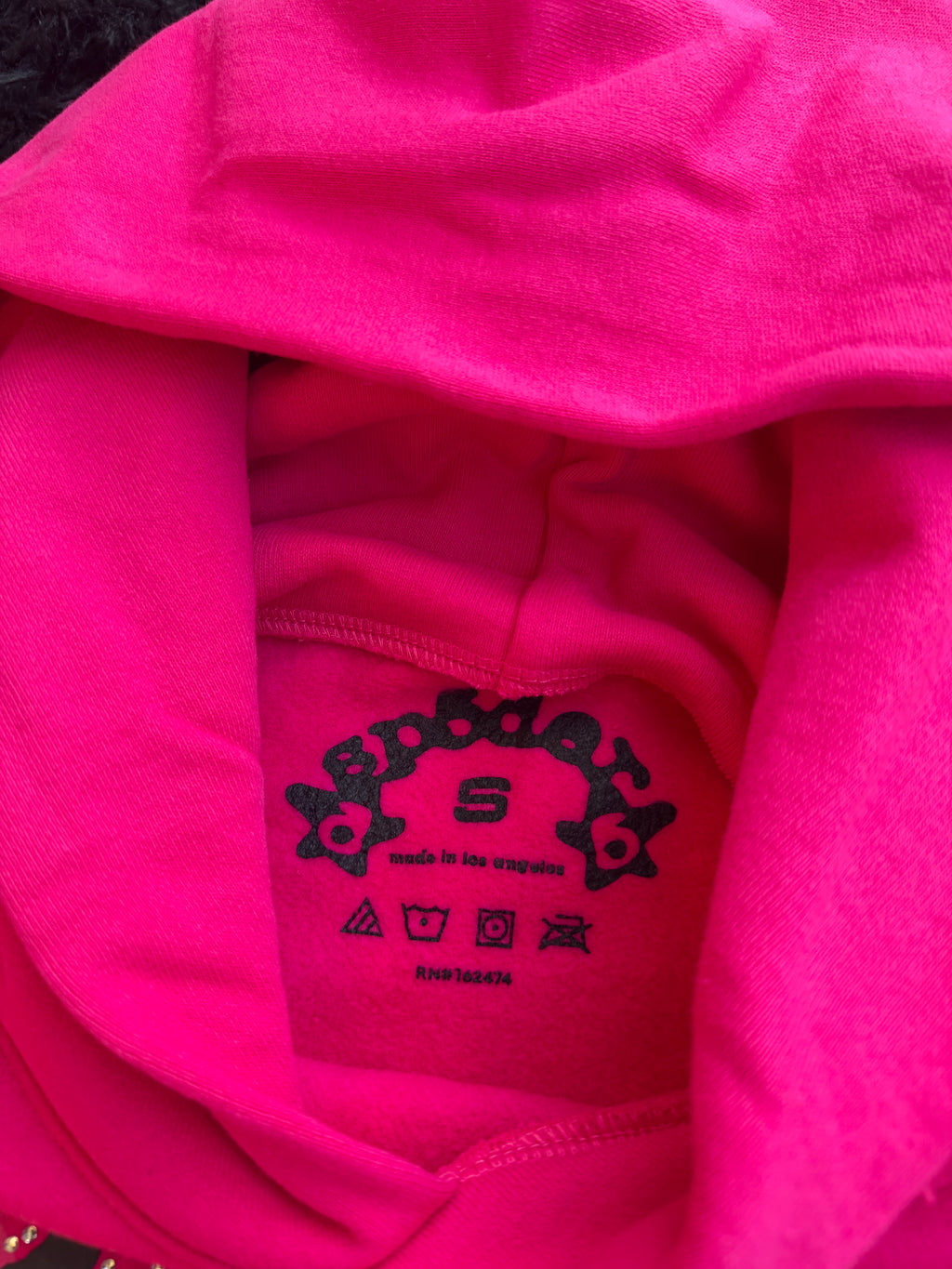 Sp5der Legacy Hoodie Pink