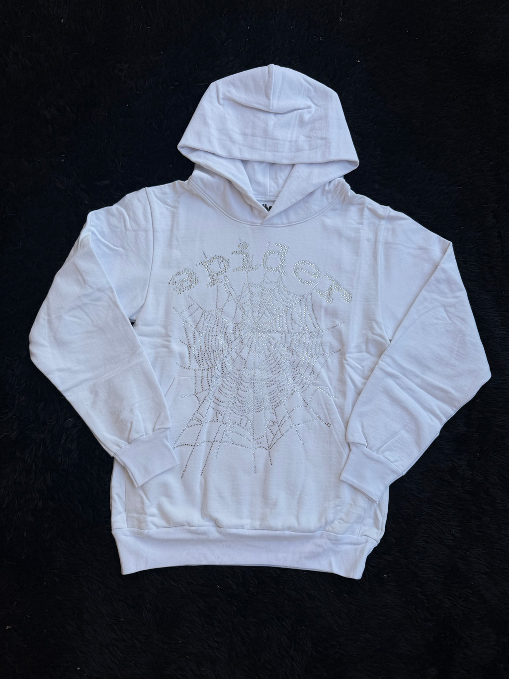 Sp5der OG Rhinestone Hoodie