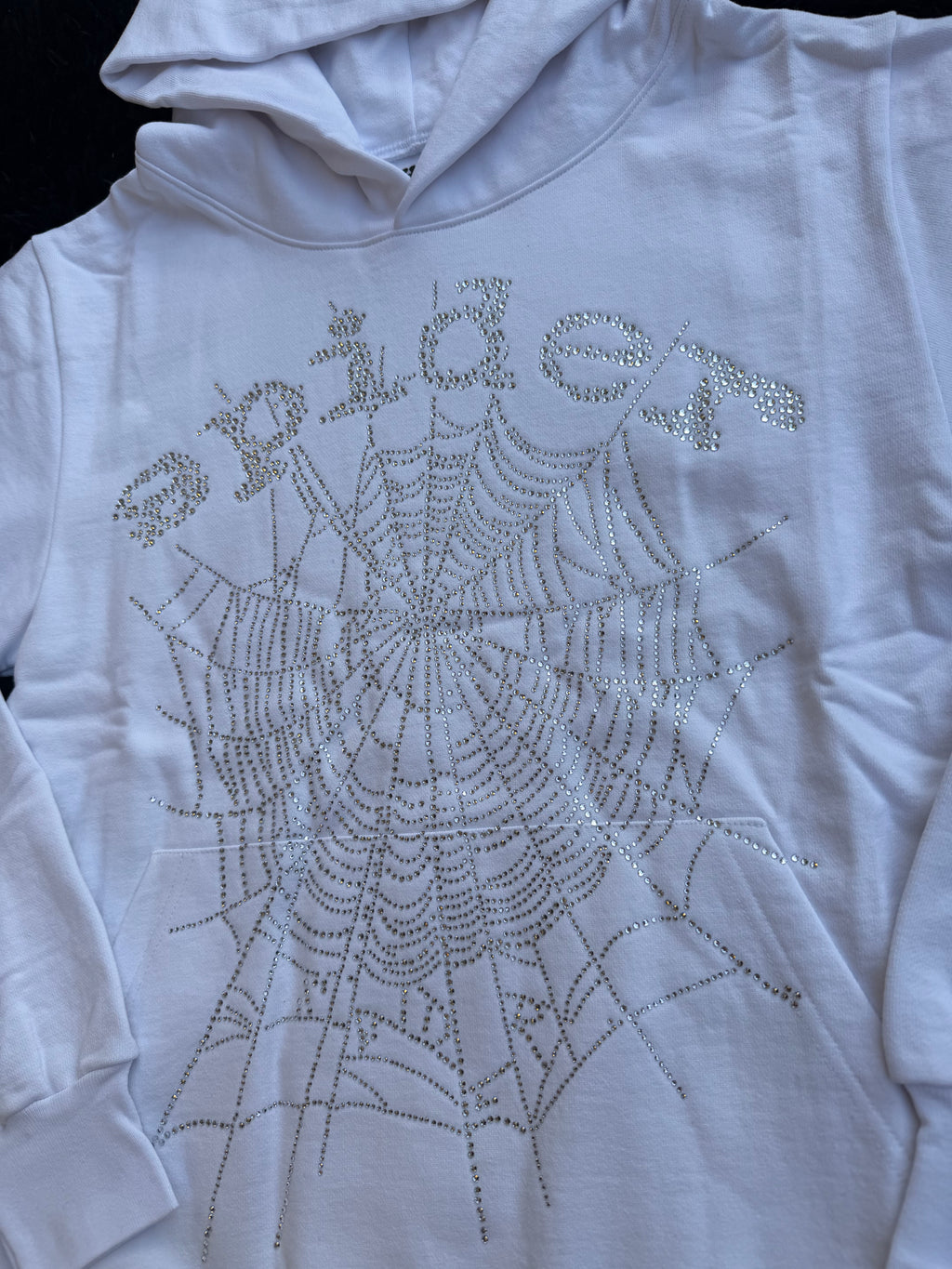 Sp5der OG Rhinestone Hoodie