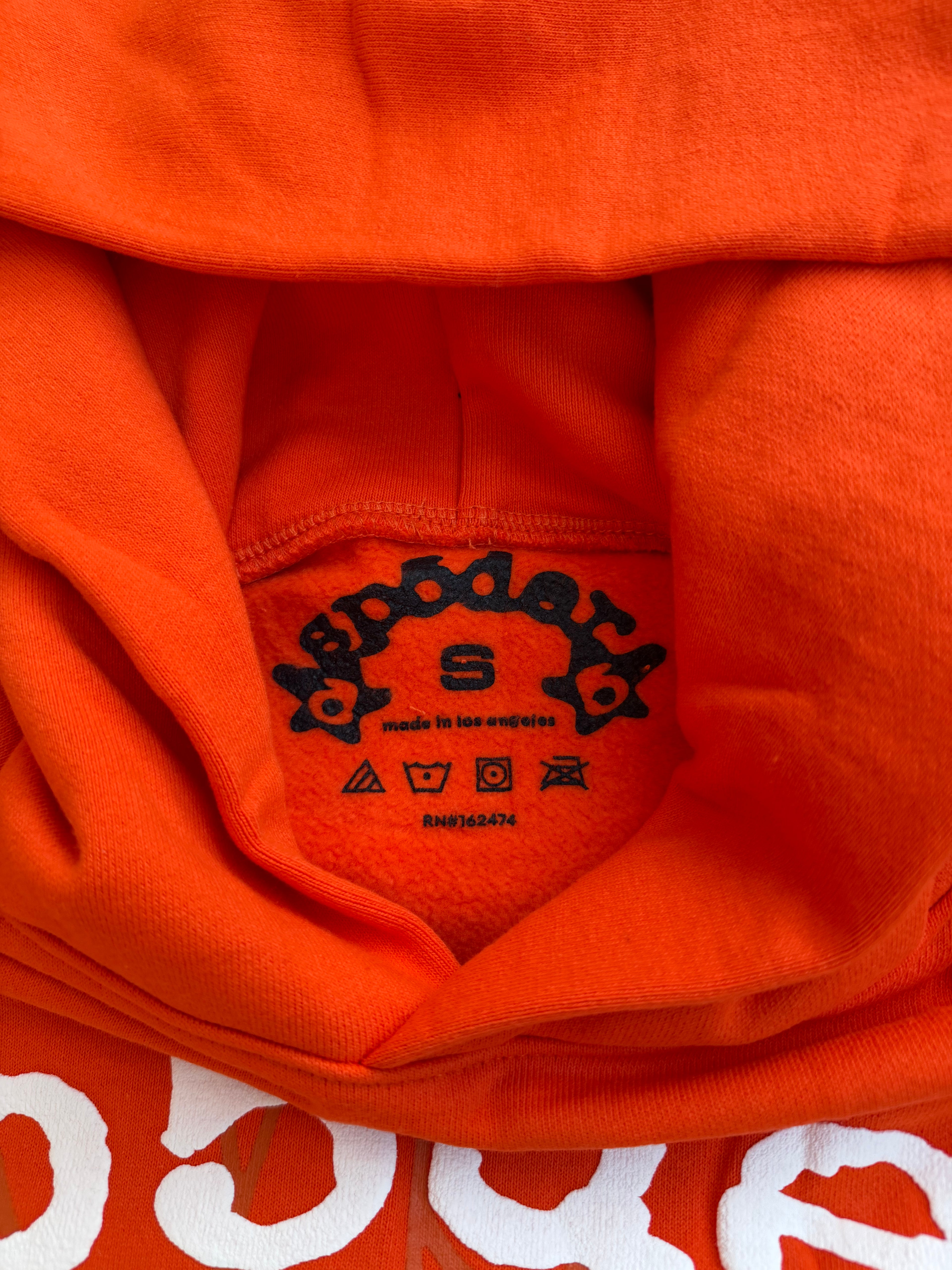 Sp5der Legacy Hoodie 'Orange'