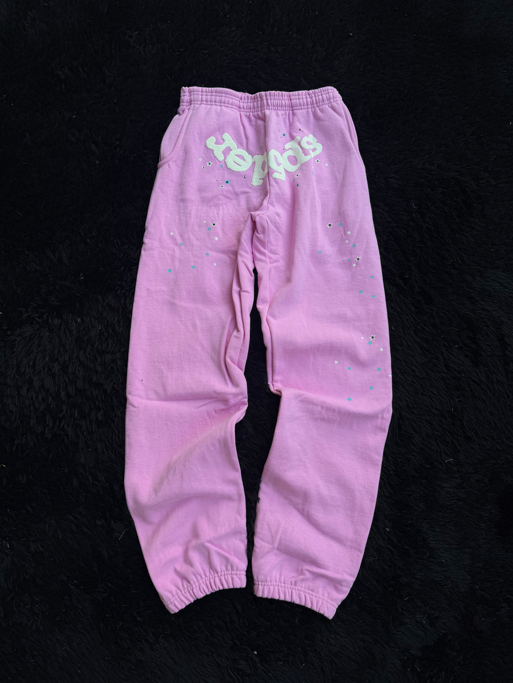 Sp5der OG Web Sweatsuit 'Pink'