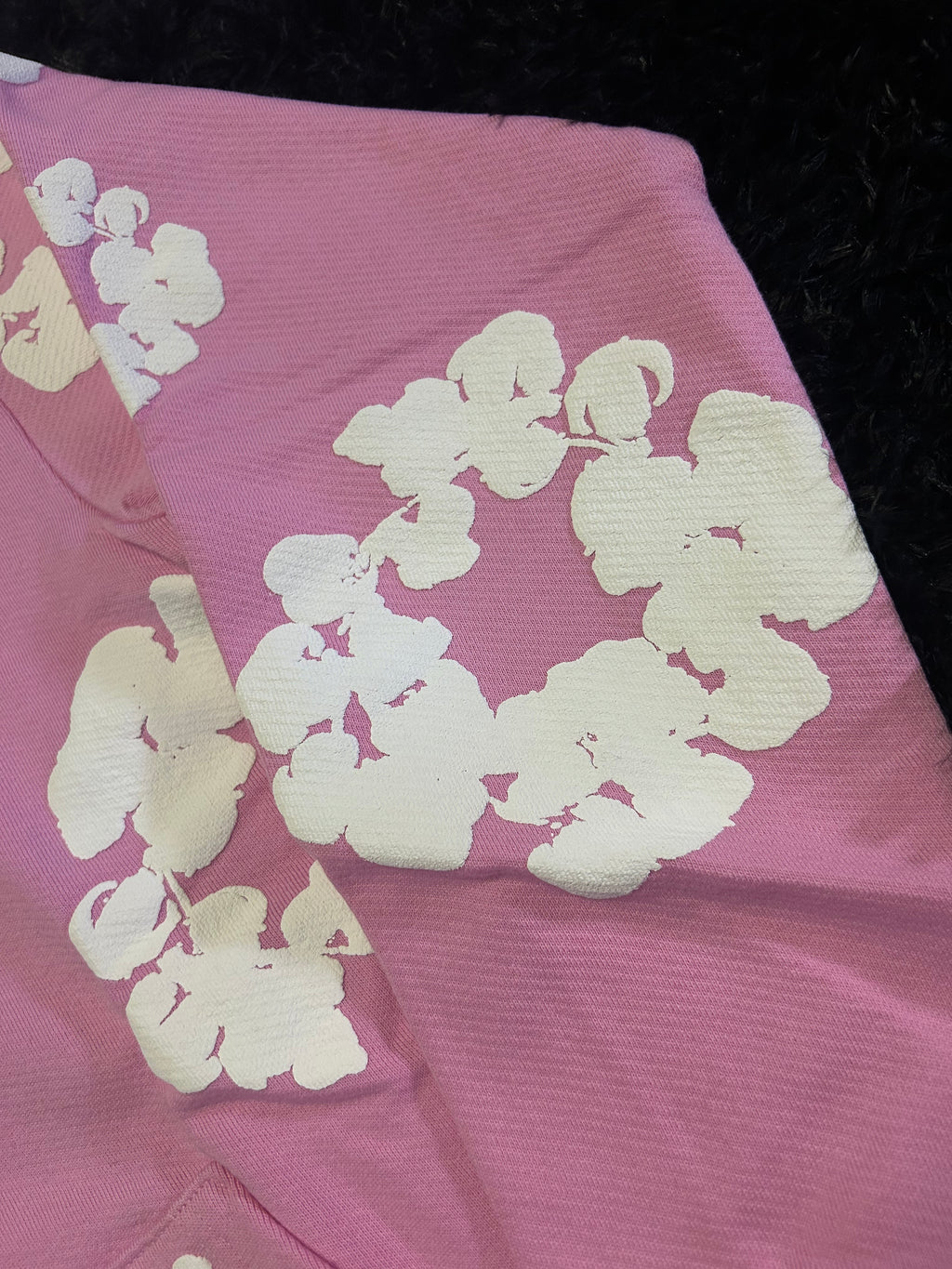 Denim Tears Cotton Wreath Hoodie (Pink / White)