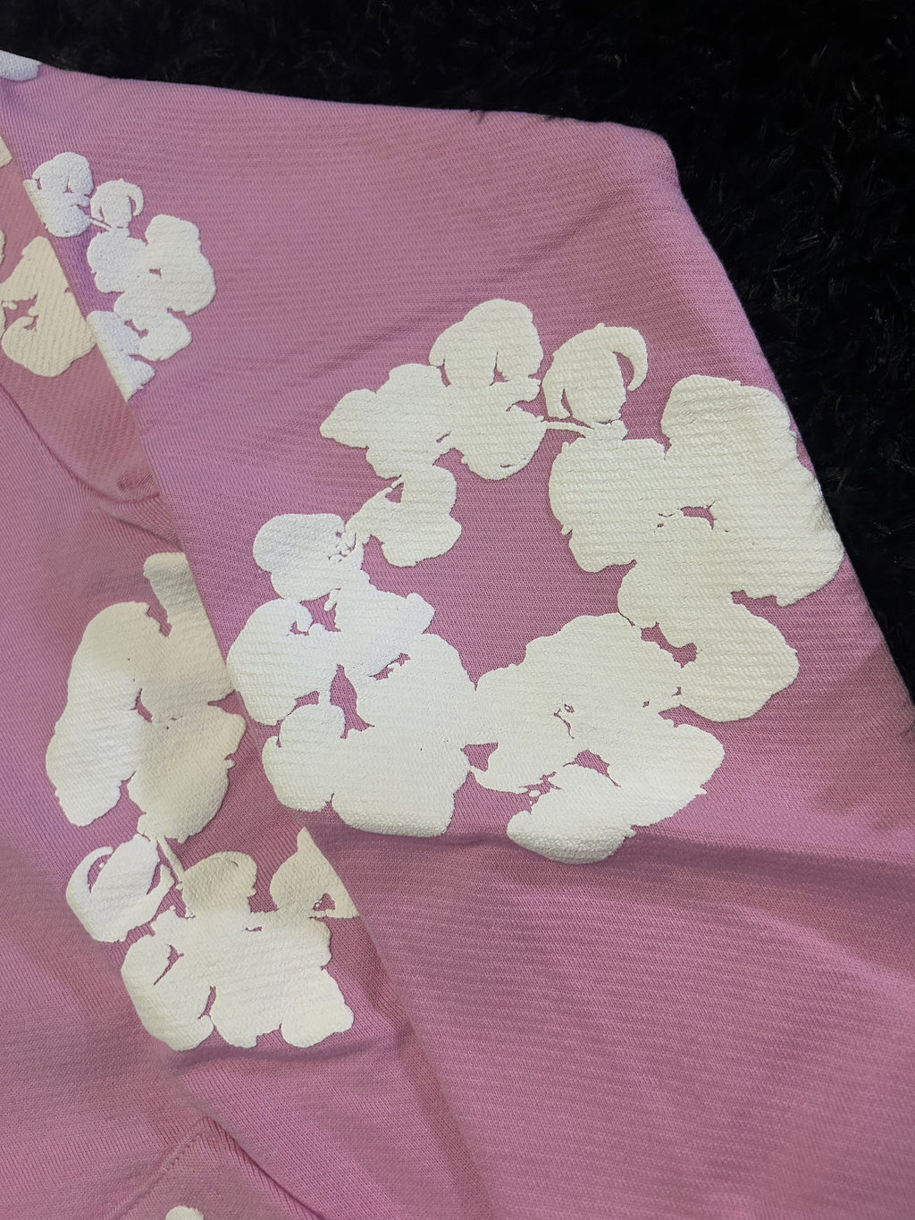 Denim Tears Cotton Wreath Sweatsuit (Pink / White)