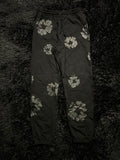 Denim Tears Cotton Wreath Sweatpants (Black / Black)