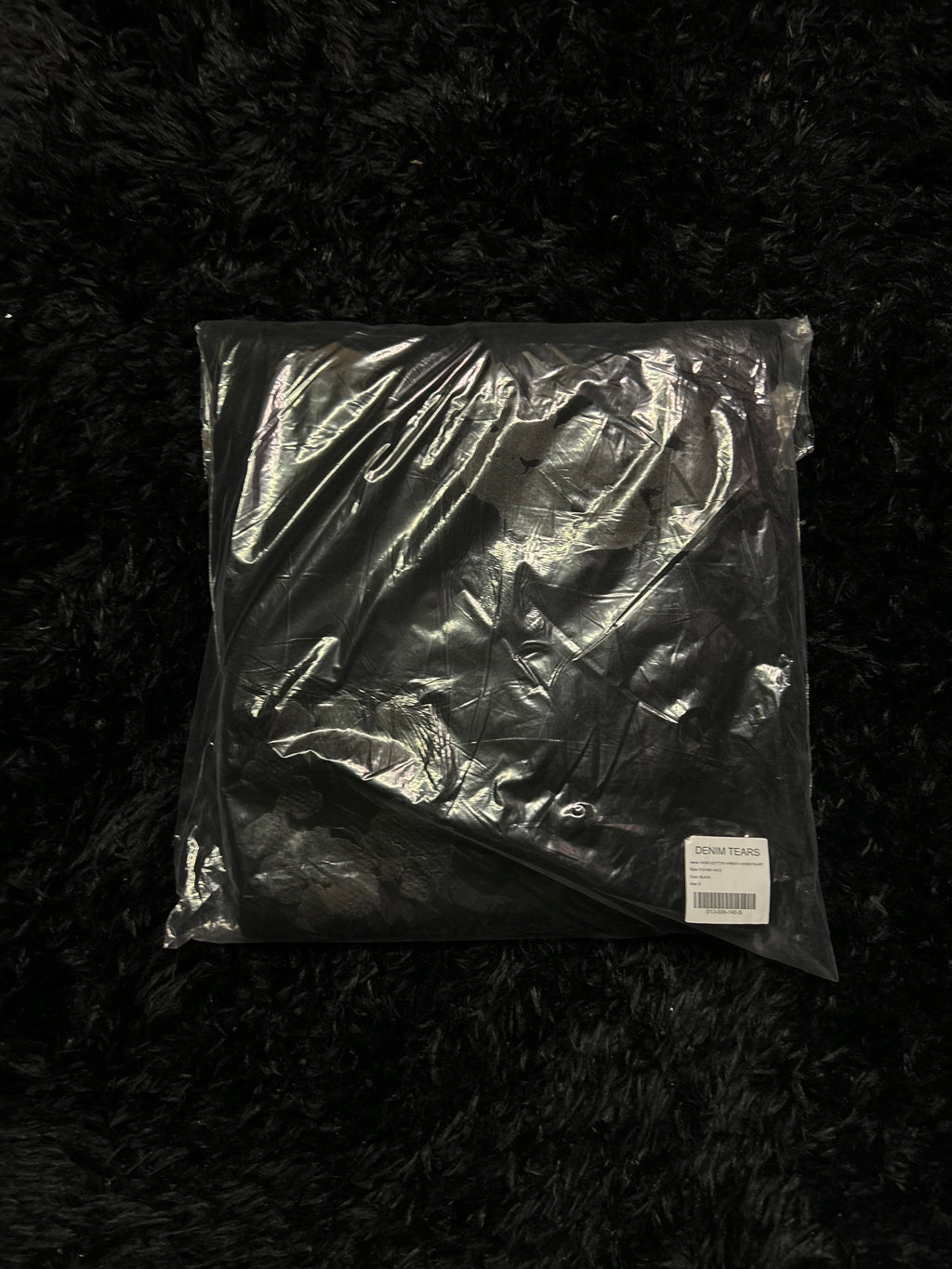 Denim Tears Cotton Wreath Sweatpants (Black / Black)